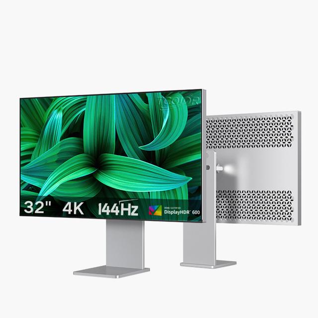 Gaming Screen 32 Inch 4k 144hz Ultra Wide Pc Monitor Aluminum Alloy Monitor High Color Gamut Editing Display Professional Studio