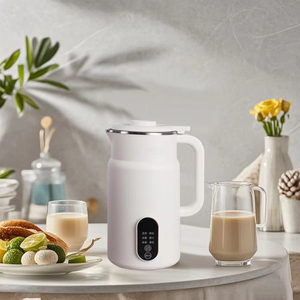 Licuadora eléctrica multifunción de 650 ml y 400 W, potente, con función de calentamiento y trituración automática, para uso doméstico y comercial, ideal para leche de soja y frutos secos. - Product Image 4