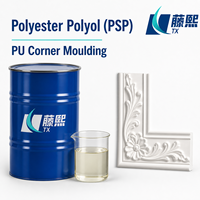 Polyol de polyester PSP de qualité supérieure pour les moulures décoratives d'angle en polyuréthane léger