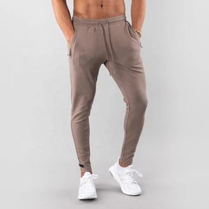 95% хлопковые 5% эластан красные пустые штаны для бега для мужчин на заказ спортивные штаны оптом мужские узкие тренировочные брюки - Product Image 5