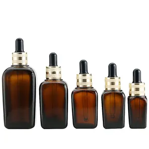 essential oil essence clear glass dropper bottle supplier 10ml black dropper essential glass bottle