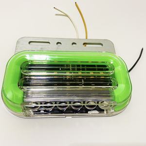 Camion <span class=keywords><strong>remorque</strong></span> côté lampe LED 24V cascade clignotants feux <span class=keywords><strong>de</strong></span> sol Guide <span class=keywords><strong>eau</strong></span> réglage cuivre Rivets multicolore étanche - Product Image 4