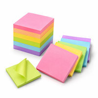 Blocs-notes autocollants personnalisés OEM, carrés et de formes variées, avec impression de logo personnalisée, papeterie de bureau