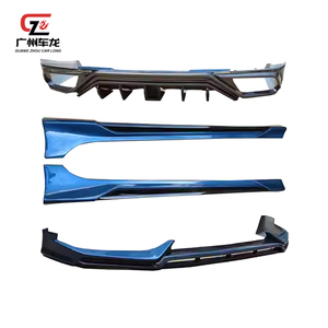 Bộ bodykit cản trước cản sau ốp sườn xe <span class=keywords><strong>Hyundai</strong></span> <span class=keywords><strong>Elantra</strong></span> thế hệ thứ 7 2020-2023 chất liệu nhựa ABS - Product Image 6