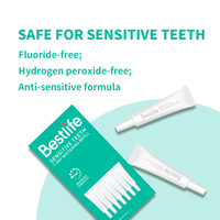 Uso en el hogar Logotipo privado Ce PAP sin peróxido 3ml Gel blanqueador Dental Kits de recambios de blanqueamiento