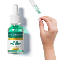 Traitement liquide en gel professionnel non toxique double face pour arrêter de se mordre les ongles pour enfants et adultes, arrêter de sucer son pouce