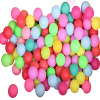 Balles de ping-pong en gros, 40 mm, en plastique sans couture, 100 pièces pour le tennis de table et les jeux de fête
