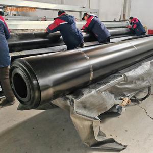 Revêtement d'étang d'aquaculture Géomembrane HDPE pour grands réservoirs et barrages <span class=keywords><strong>de</strong></span> 1mm à 2mm d'épaisseur pour pisciculture et décharges artificielles - Product Image 6