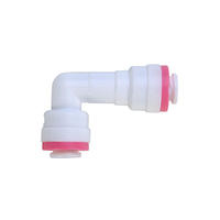 Séparateur en plastique à 2 voies raccord rapide raccord à pression robinet à bille clapet anti-retour purificateur d'eau raccord de filtre connecteur rapide