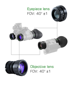 Kit di Visione Notturna MHNV OEM BNVD PVS31/PVS14 Lenti IP67 Sigillate con Rivestimento Antiriflesso Set di Lenti Oculari e Obiettivo - Product Image 2