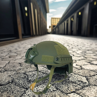 Casque tactique de haute qualité en PE pour usage extérieur, certifié ISO9001, couleur personnalisée, taille L, sangle simple, personnalisable