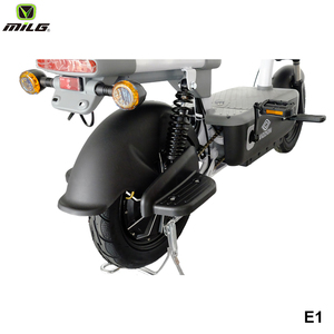 Trottinette électrique MiLG E1 Mini 350W 48V avec batterie amovible, homologuée EEC CE DOT, pneus 14*2.5, amortisseur hydraulique, vente en gros OEM direct usine - Product Image 6