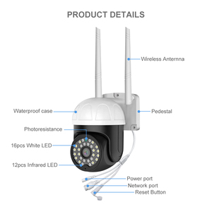 Auto-tracking slimme kleine PTZ-<span class=keywords><strong>camera</strong></span> met 30x optische zoom, hot seller, HD 1080P PTZ speed dome beveiligingscamera met telefoonbediening - Product Image 2
