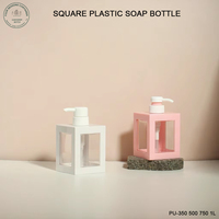Bouteilles vides de désinfectant pour les mains OEM ODM 350ml 500ml 750ml 1L Contenants d'emballage en plastique Vente en gros