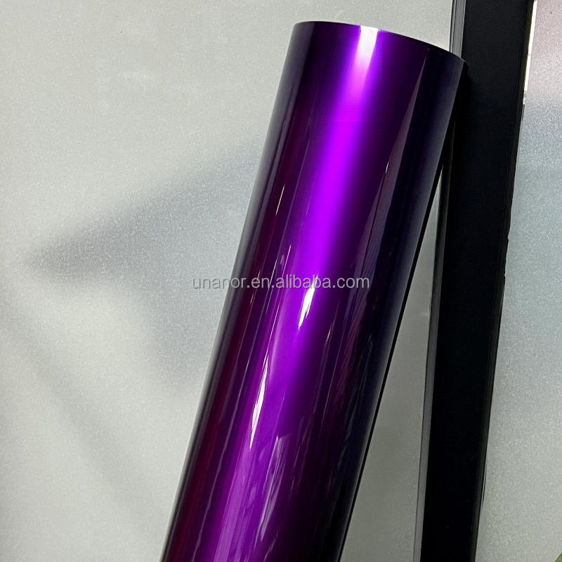 PET Métallisé Violet Raisin