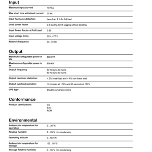3L <b>UPS</b> 600kVA 600kW Highly Efficient Three Phase 400V Online <b>UPS</b> Uninterruptible Power Supply With Startup 5x8 for Data Center - Product Image 4