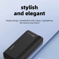 Batterie externe pour téléphone portable avec logo OEM, 10000 mAh, haute capacité, PD 22,5 W, station d'alimentation portable avec charge sans fil Micro USB