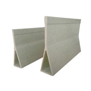 Poutre légère de soutien de fibre de verre de Pultrusion pour le lit de truie avec le service de coupe résistant à la corrosion de haute résistance - Product Image 1