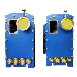 Evaporador de titanio para acuario, enfriador SS304, intercambiador de calor tipo placa, agua de mar - Product Image 1