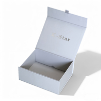 Boîtes cadeaux rigides en carton pliables avec fermeture magnétique, logo personnalisé, emballage magnétique
