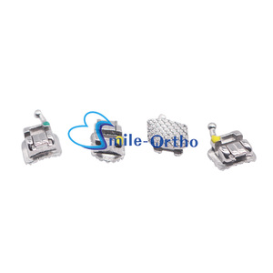 Smile Ortho Dentale Orthodontische Beugel Roth Metal Zelfligatuurbeugels - Product Image 3