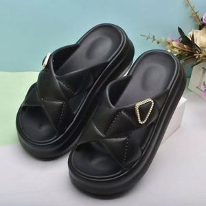 Bow Two-Way Wear Platform Slippers Women 5cm Thick Sole Cloud Soft Cushion Non-Slip Casual Fashion Summer <b>Slide</b> Sandals - Product Image 4