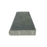 Décoration d'hôtel à la maison Plancher composé de planche de terrasse Plancher extérieur décoratif imperméable résistant aux intempéries de grain de bois