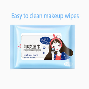Démaquillant biologique OEM Marque privée Nettoyant pour le visage Démaquillant Lingettes humides Lingettes démaquillantes Écologique - Product Image 2
