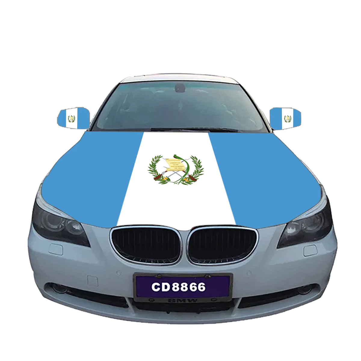 Cubiertas de Capó de Coche con Bandera