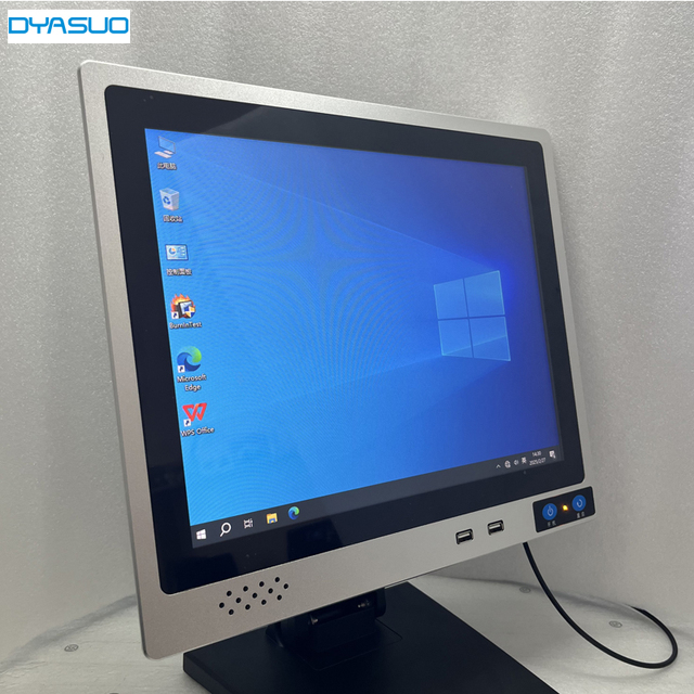 All-in-One Wall-Mounted Industrial Panel PC with Dual LAN & Wifi LTE Calable Capacitive Touchscreen Available in Stock