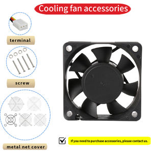 60 मिमी <span class=keywords><strong>12</strong></span> वोल्ट 24v कॉम्पैक्ट औद्योगिक अक्षीय शीतलन प्रशंसक 3 डी प्रिंटर अलमारियाँ में वेंटिलेशन और निकास के लिए अनुकूलन योग्य गंध समर्थन - Product Image 4