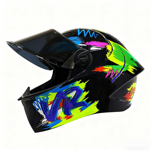 Casques de moto <span class=keywords><strong>pour</strong></span> animaux de compagnie VIRTUE, nouveaux, bleus, améliorés, en ABS, mini, mignons, avec doublure en mousse - <span class=keywords><strong>pour</strong></span> chats, chiens et petits animaux, sécurité, design adorable - Product Image 4