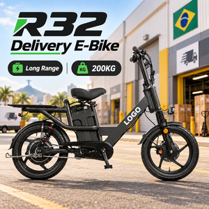 จักรยานบรรทุกไฟฟ้า LOGO R32 ขนาด 18 นิ้ว มอเตอร์ฮับหลัง 48V750W ระยะทางไกล จักรยานไฟฟ้าสำหรับส่งของ - Product Image 1