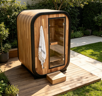 Sauna en cèdre adapté aux jardins, prix de gros d'usine