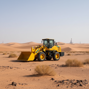 Cargadora de Ruedas Hidráulica Diésel de 1.5 Toneladas con Capacidad de Cucharón de 0.65m para Limpieza de Estiércol Agrícola, Fácil Mantenimiento, Gran Venta, Exportación - Product Image 1