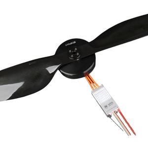 มอเตอร์โดรน Ligpower U10II KV100 IP45 ราคาขายส่งต่ำ แบบไร้แปรงถ่าน 1600W รับน้ำหนัก 10กก. 20กก. 30กก. 12S/48-52V ได้รับการรับรองมาตรฐาน CE/FCC - Product Image 1