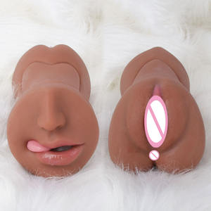 3 In 1 <span class=keywords><strong>Sexy</strong></span> Masturbator Mannen Masturbatie Seksuele Realistische Siliconen Kunstmatige Vagina Pussy Seksspeeltje Voor Mannelijke Erotische Intieme Winkel - Product Image 4