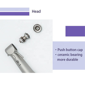 <span class=keywords><strong>Handpiece</strong></span> Gigi Kontra Sudut 20:1 Kecepatan Rendah, <span class=keywords><strong>Handpiece</strong></span> Implan, Bahan Stainless Steel, Peralatan Bedah Odontologi, Kontra Sudut Kedokteran Gigi - Product Image 6