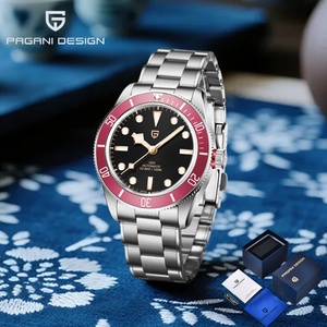 Montre-bracelet automatique pour homme PAGANI Design BB58 rétro de luxe 2025, bracelet en acier inoxydable, NH35, saphir AR, cadeau pour homme - Product Image 4