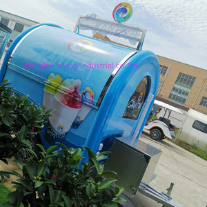 קדימון גלידות מזון מותאם אישית עגלת מזון ארה "ב משאית מזון מהיר - Product Image 3