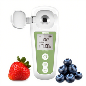 Hiển thị kỹ thuật số Đường Meter trái cây Độ chính xác cao đường Meter đường Detector khúc xạ Nhiệt kế - Product Image 1