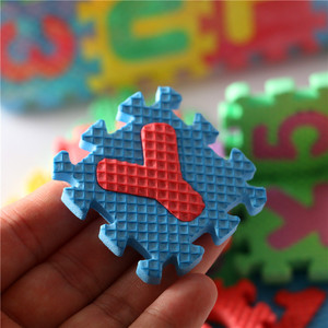 Mini chiffres et lettres en mousse, accessoires pour <span class=keywords><strong>maison</strong></span> de poupée, tapis de jeu, puzzle, tapis de sol, tapis pour bébé, jouets miniatures - Product Image 4