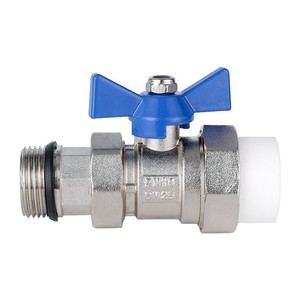 Juego de válvulas HVAC con válvula de bola de 1/2 pulgada con manómetro para sistema de agua - Product Image 2