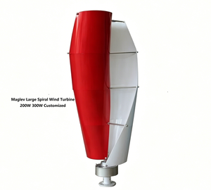 Éolienne spirale hélicoïdale Maglev à haut rendement énergétique 200W 300W pour <span class=keywords><strong>kit</strong></span> domestique - Product Image 1