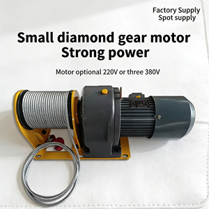 Cabrestante Eléctrico de Cable Metálico de 220V, Tamaño Pequeño, Bajo Ruido, Alta Eficiencia Energética, Cabrestante Industrial con Freno Electromagnético - Product Image 4