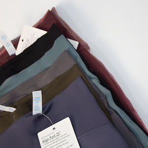 Pantalons de yoga à haute élasticité pour femmes, pantalons de sport à 4 points, nouveaux shorts de fitness printemps-été, séchage rapide - Product Image 3