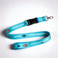 CH Wholesale Sublimation Printing Polyester Lanyards With Logo Custom Certification Keychain OEM ODM ECO Promotion Event Gifts