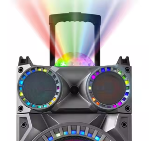Nueva llegada Dual 12 pulgadas medios 50 W altavoces grandes de alta potencia al aire libre Dj fiesta Karaoke altavoces - Product Image 3