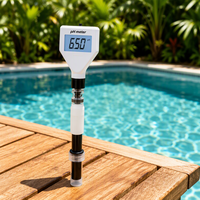 Testeur de pH de la peau, acidimètre, sonde remplaçable, écran LCD