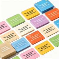 Cartes de questions d'affirmation positive OEM pour femmes, soutien à la santé mentale, cartes d'affirmation avec boîte